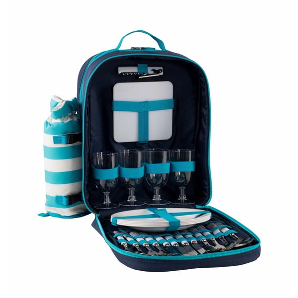 Světle modrý piknikový batoh Navigate Aqua