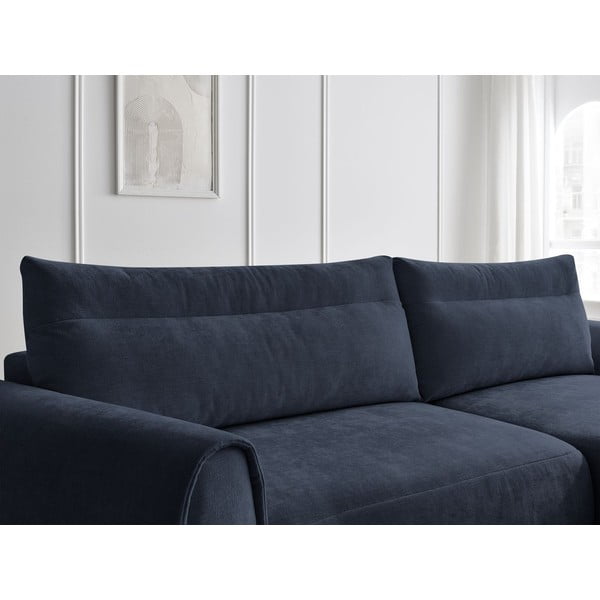 Divano angolare in blu scuro Aden – Bobochic Paris-image-4