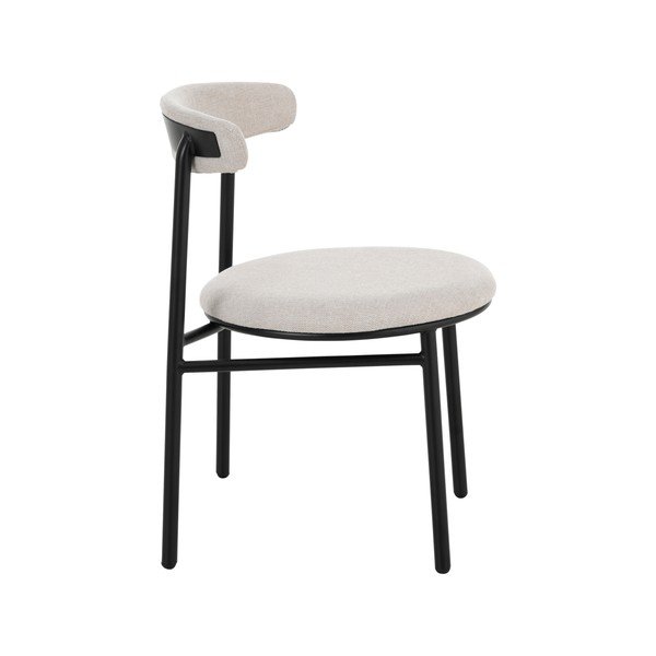 Sedie da pranzo in set beige imbottito 2 pz Doggi – Ellos Home-image-3