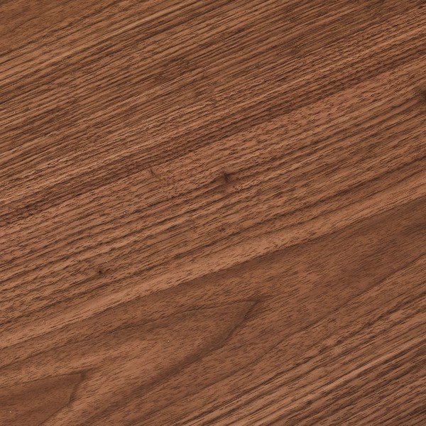Tavolino marrone in legno di noce decorato, 140 x 80 cm Tokyo - Furnhouse-image-1