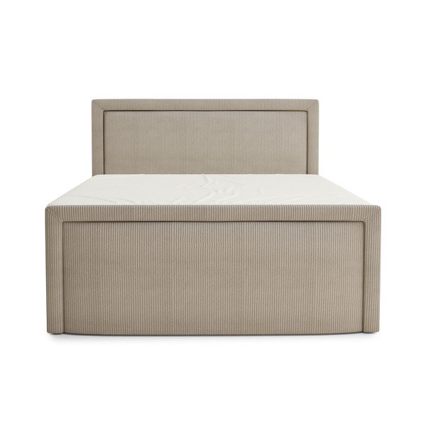 Letto boxspring beige con contenitore 160x200 cm Fresco – Maison de Rêve-image-2