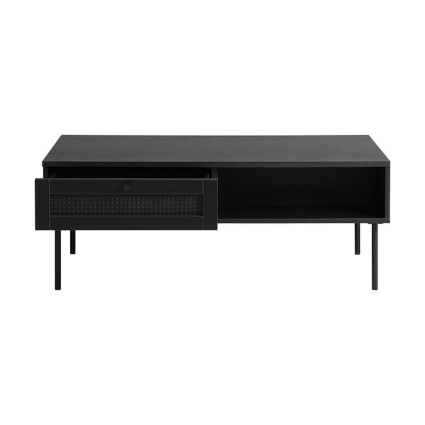Tavolino nero 60x110 cm Pensacola - Unique Furniture-image-2