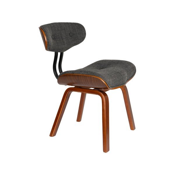 Sedia da pranzo grigia/marrone in imbottito Blackwood – Dutchbone