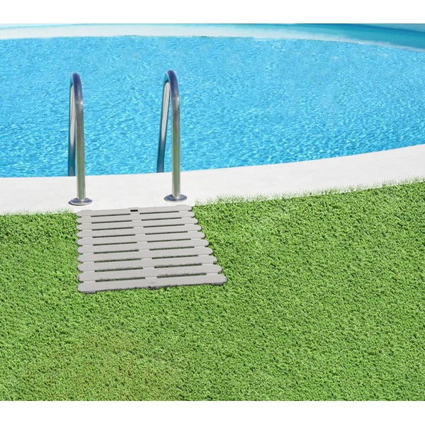 Tappeto da bagno in plastica beige 55x55 cm - Wenko-image-4