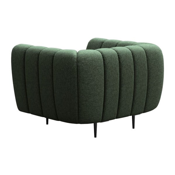 Poltrona in verde scuro Shel – Ghado-image-3