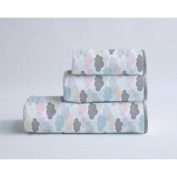 Set di 3 asciugamani Clouds - Madre Selva