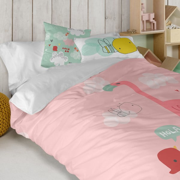 Biancheria da letto per bambini in cotone, 140 x 200 cm Hola - Moshi Moshi-image-1