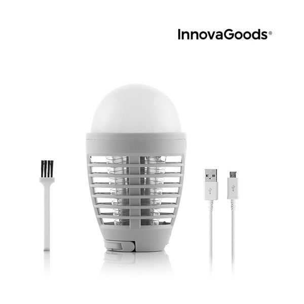 Lanterna per zanzare ricaricabile 2 in 1 - InnovaGoods