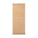Passatoia di colore naturale in iuta reversibile/tessuta a mano 80x300 cm Fjord – Hanse Home