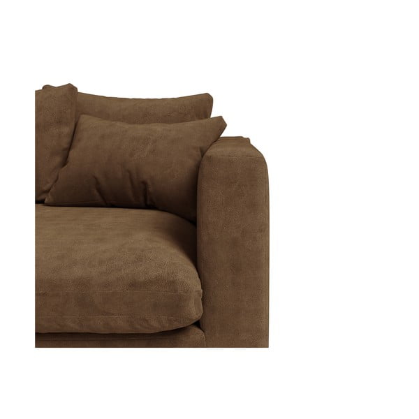 Divano angolare marrone (angolo sinistro) Comfy - Scandic-image-4
