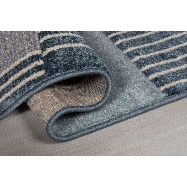 Tappeto Velocity grigio e blu, 160 x 230 cm - Flair Rugs-image-3
