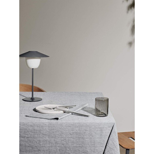 Tovaglia grigia , 140 x 260 cm Stivo - Blomus-image-1