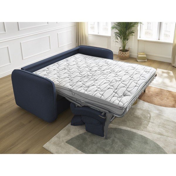 Divano blu scuro 216 cm Achille – Bobochic Paris-image-1