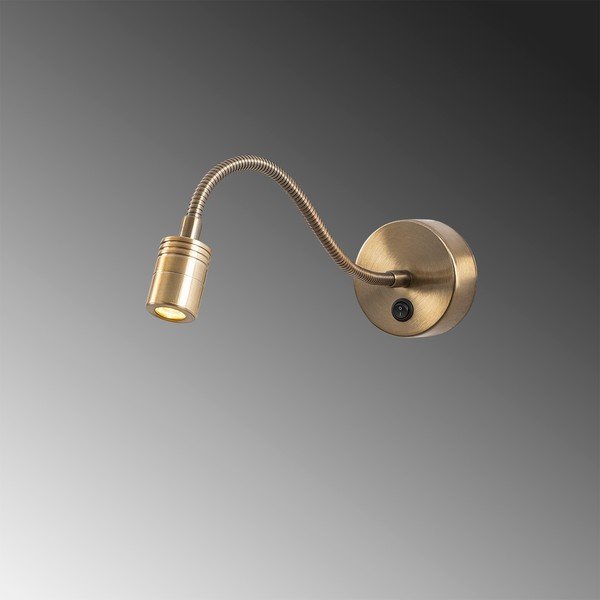 Lampada da parete dorata Reading – Opviq lights-image-3