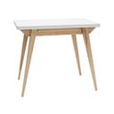 Tavolo da pranzo pieghevole con piano bianco 65x90 cm Envelope - Ragaba