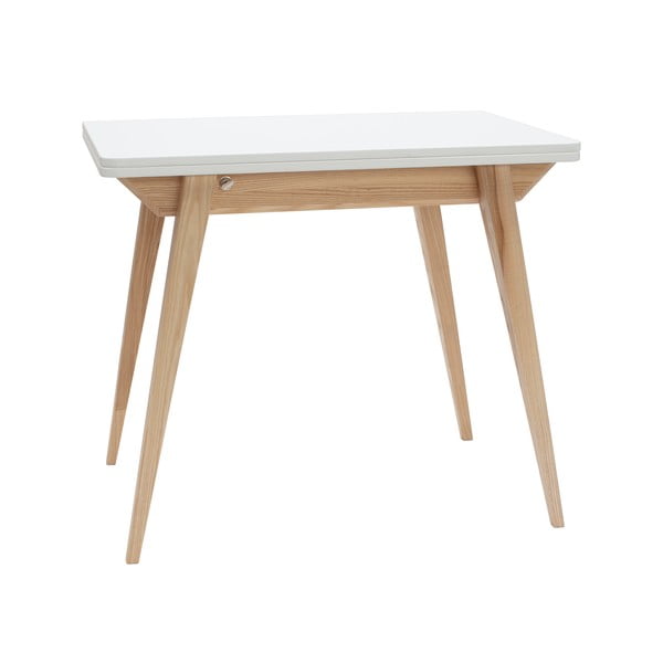 Tavolo da pranzo pieghevole con piano bianco 65x90 cm Envelope - Ragaba