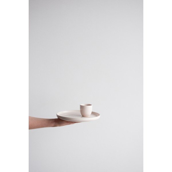 Tazza in gres rosa chiaro 80 ml Dust - ÅOOMI-image-1