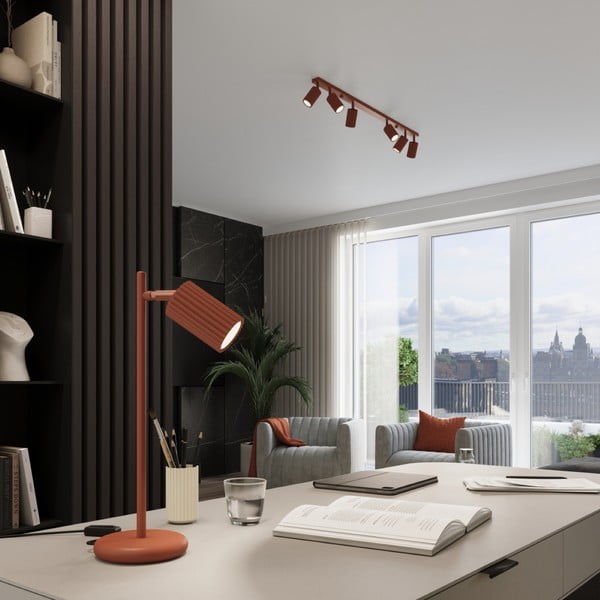 Faretto color mattone 6,5x117 cm Gleam – Sollux-image-4