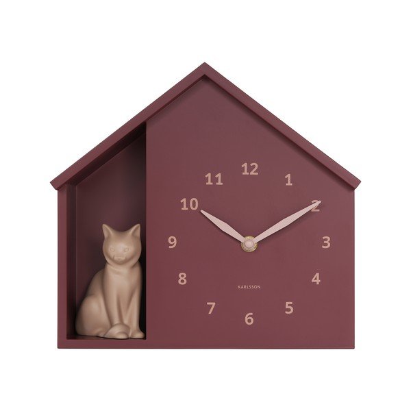 Orologio da parete Sitting Cat – Karlsson