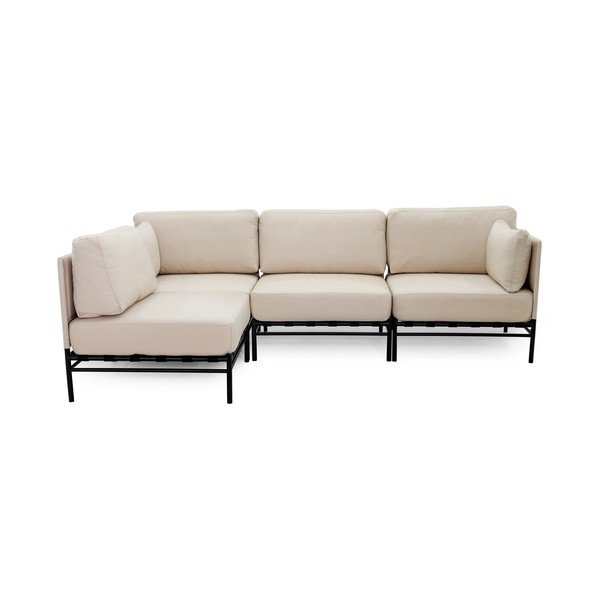 Divano modulare da giardino beige 234 cm Dandy - Sit Sit-image-2