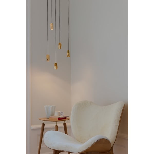 Paralume color oro ø 4 cm Brighter Days Quadra - UMAGE-image-3