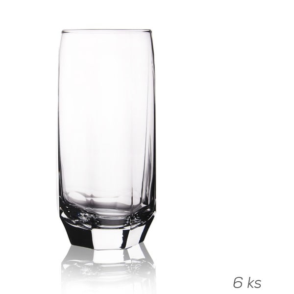 Set di 6 bicchieri da 385 ml Diamond - Orion-image-2