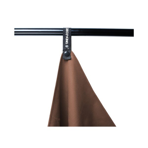 Asciugamano marrone ad asciugatura rapida EKEA, 40 x 80 cm Ekea - DecoKing-image-3