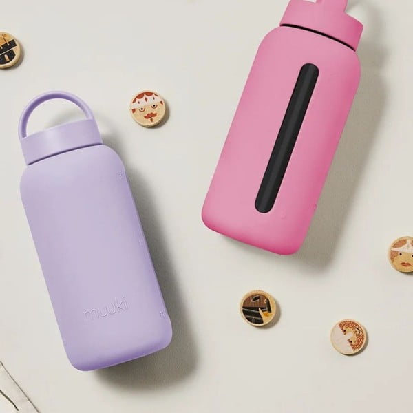 Bottiglia bottiglia da viaggio lavanda 720 ml Pastel Lilac – Muuki-image-1