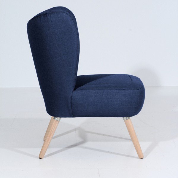 Poltrona blu scuro Sari - Max Winzer-image-2