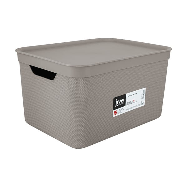 Scatola di plastica con coperchio Deco - Rotho-image-2