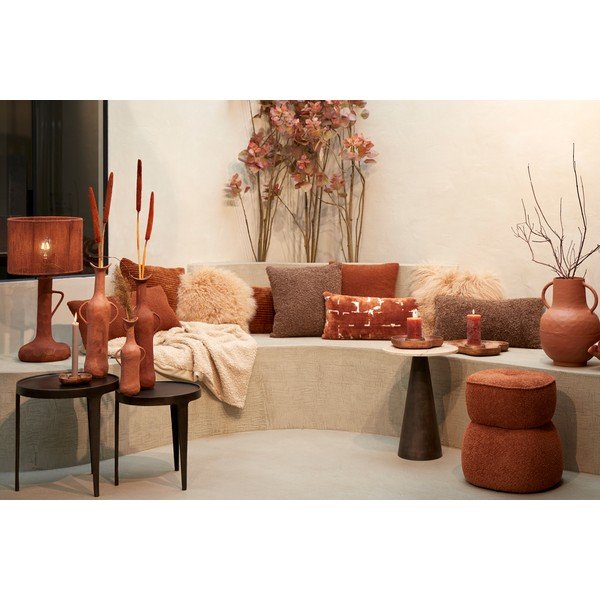 Tavolo rotondo in metallo ø 43 cm Tobias - Light & Living-image-1