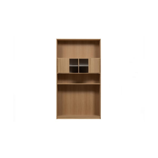 Libreria modulare in rovere colore naturale 110x199 cm Modulair - vtwonen-image-3