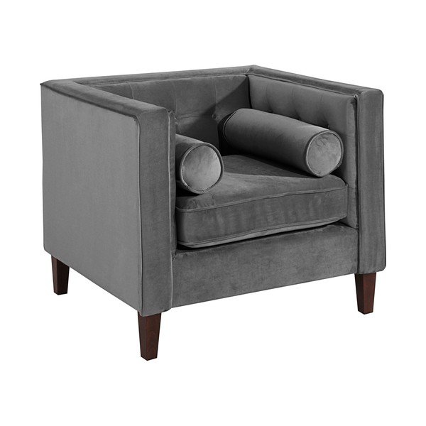 Poltrona grigio antracite Jeronimo - Max Winzer-image-3