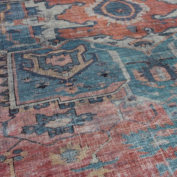 Tappeto rosso 170x120 cm Kaya - Asiatic Carpets-image-3