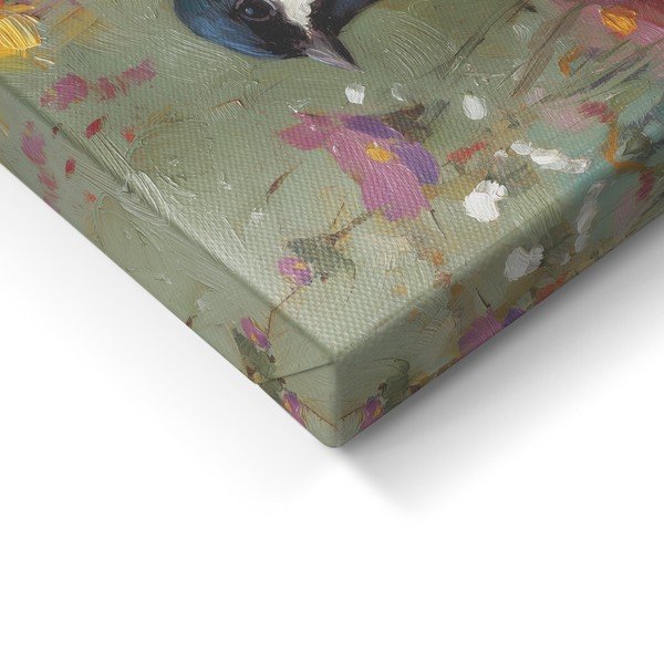 Dipinto stampato dipinto su tela 32x32 cm Yellow Parus – Styler-image-4