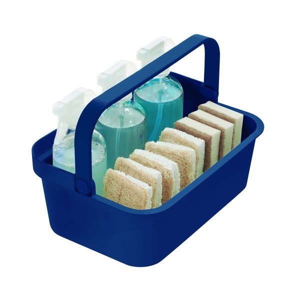 Cestino portaoggetti blu Eco - iDesign-image-1