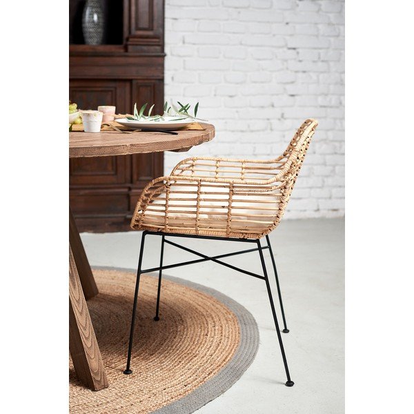 Poltrona in rattan Tiger - White Label-image-1