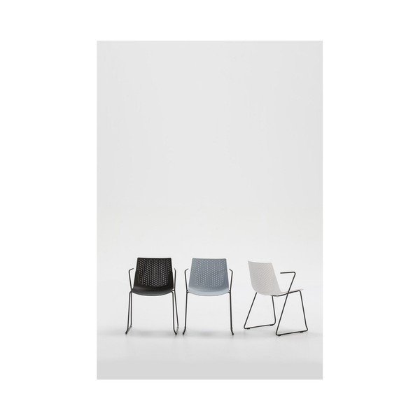 Set di 4 sedie da pranzo blu Edda - Marckeric-image-1