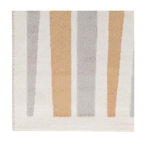 Tappeto grigio chiaro/color crema 133x190 cm Flora – Universal-image-3