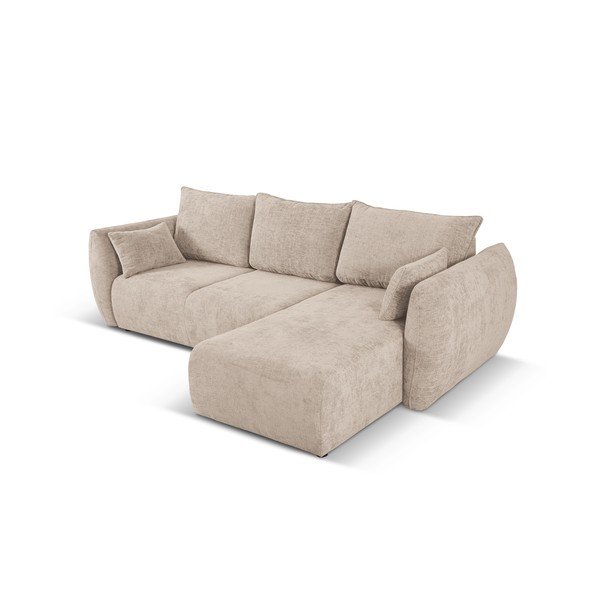 Divano angolare beige (angolo destro) Matera - Cosmopolitan Design-image-4