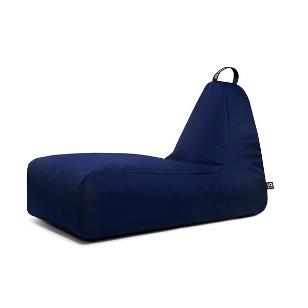 Puof a sacco blu scuro Chill XXL – So Soft?