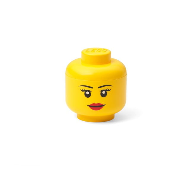 Contenitore giallo Girl, ø 10,6 cm - LEGO®