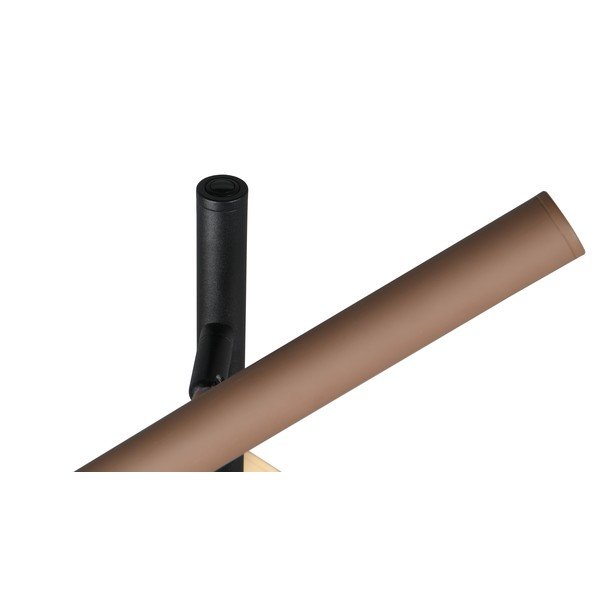 Lampada da terra a LED nera con paralume in metallo (altezza 150 cm) Fiato - Trio-image-4