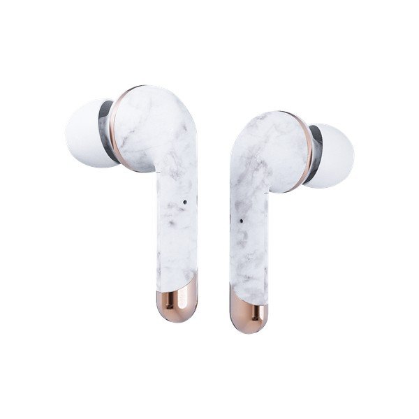 Cuffie wireless in marmo bianco Air 1 Plus In-Ear - Happy Plugs-image-1