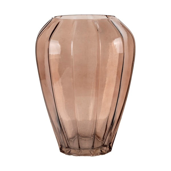 Vaso in vetro marrone (altezza 29 cm) - House Nordic