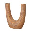 Vaso in terracotta marrone fatto a mano Balduin - Bloomingville