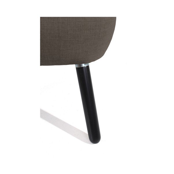 Poltrona marrone scuro Neele Muro Chocolate - Max Winzer-image-1
