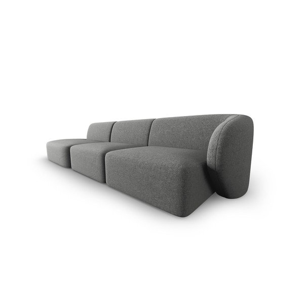 Divano grigio scuro 302 cm Shane - Micadoni Home-image-1