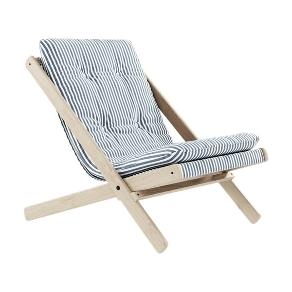 Sedia pieghevole Raw/Beach Blue Boogie - Karup Design