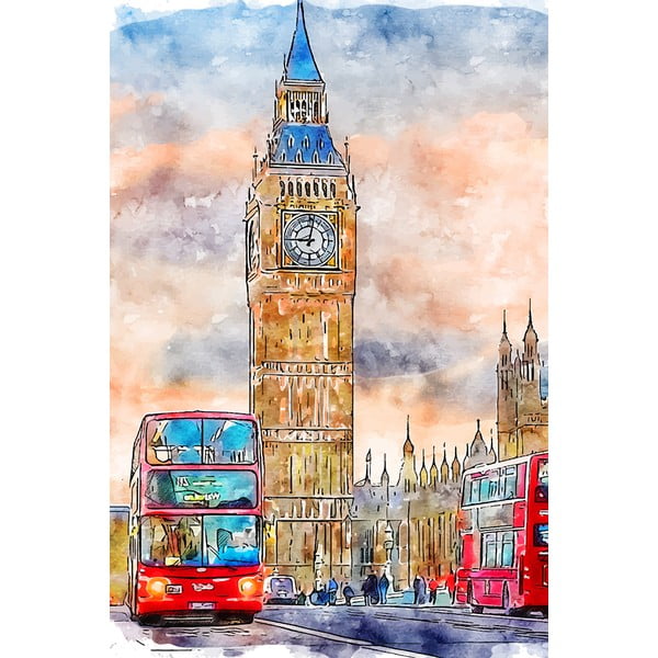 Dipinto 40x60 cm London - Fedkolor